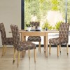 PiccoCasa Stretch Washable Chair Cover for Dining Room 1 Pc - 2 of 3