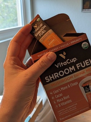  VitaCup Instant Slim Coffee 10Ct & Shroom Fuel 10ct : Grocery  & Gourmet Food