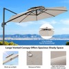 10ft Patio Umbrella with Tilt Crank Lift Waterproof Sun Shade for Deck, Pool, Garden - 4 of 4