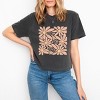 Simply Sage Market Sunny Days Ahead Daisies Boxy Crop Top - 2 of 4