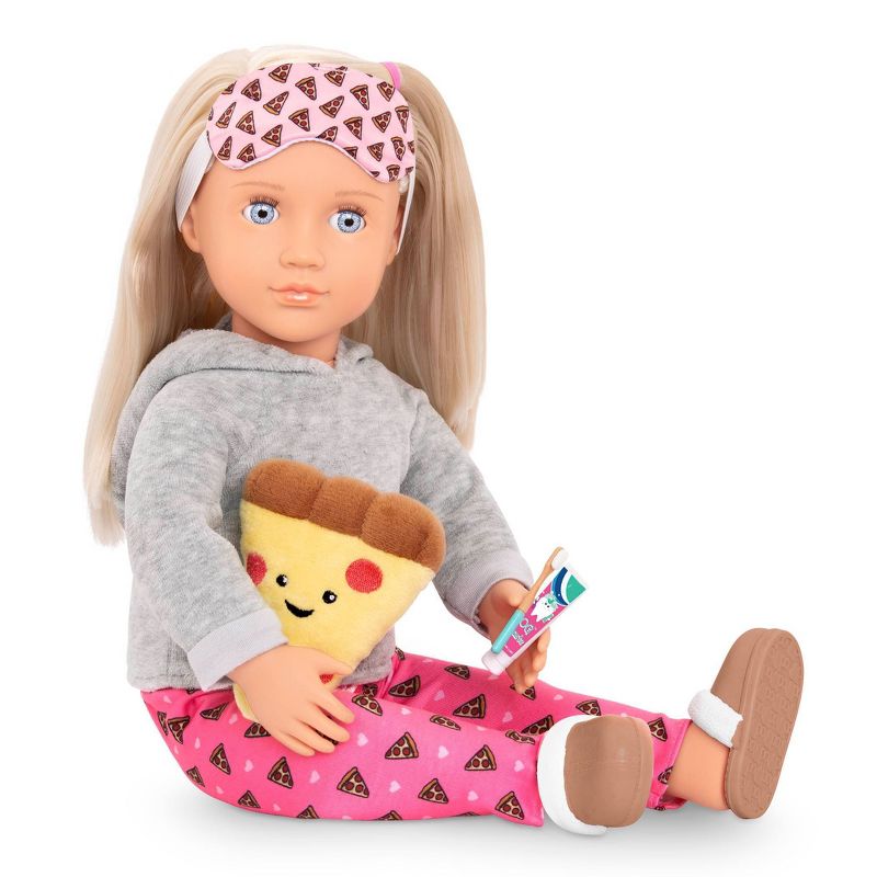 Our Generation Pajama Outfit for 18&#34; Dolls - Pizza Party Dreams, 3 of 8