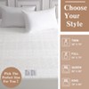 GustoWave Full Heated Mattress Pad - Air Layer Mattress Topper, 18" Deep Pocket Bed Warmer, 54"x75" - 2 of 4