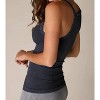 Women's Vintage High Neck Ribbed Tank - Nikibiki - 2 of 3