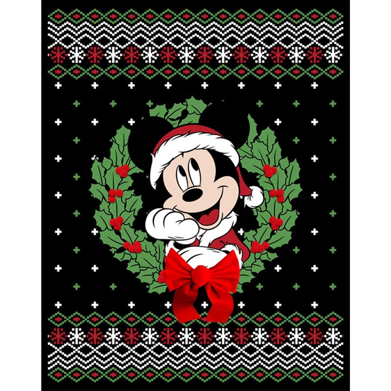 Boy's Disney Mickey and Friends Ugly Sweater T-Shirt, 2 of 6