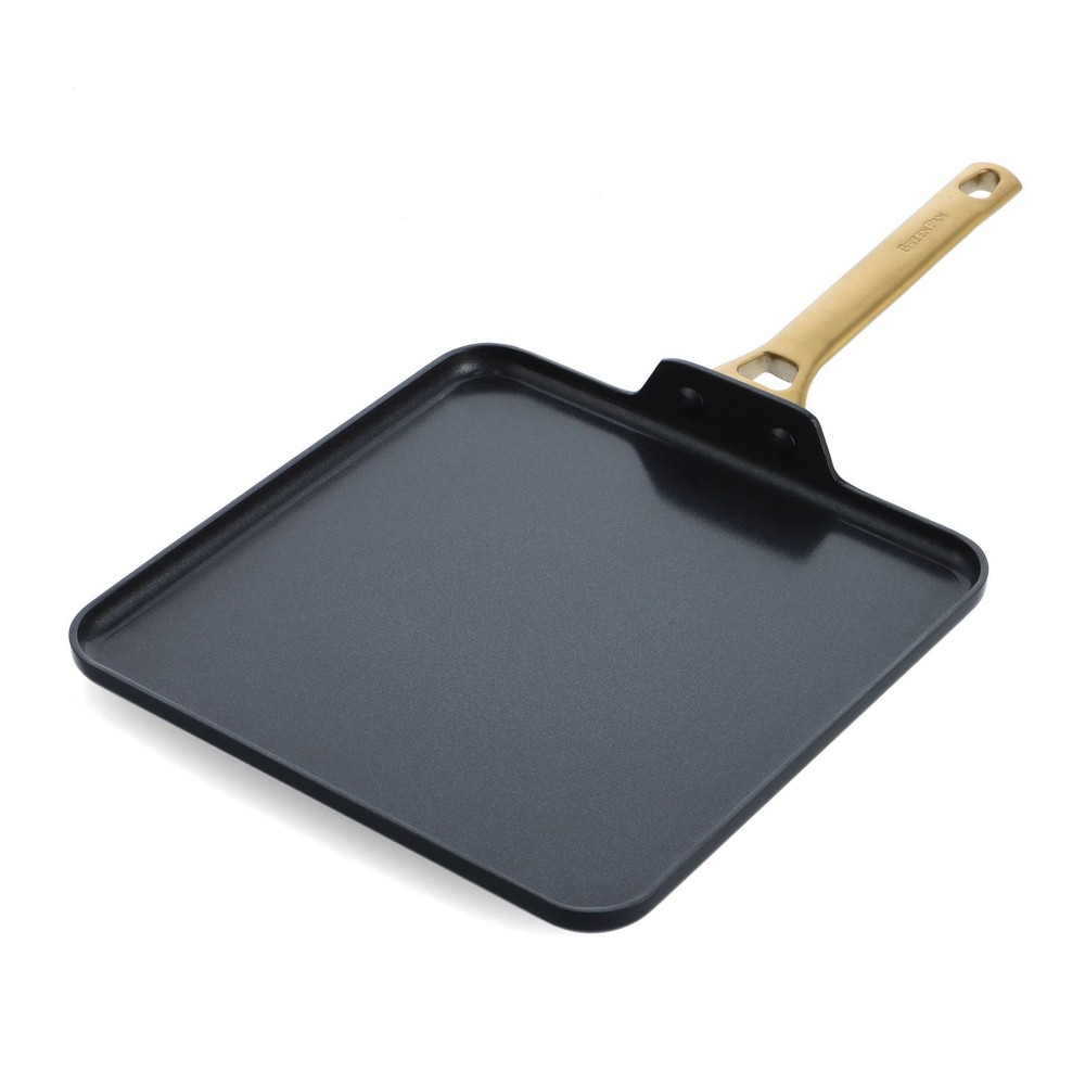 Photos - Pan Green Pan GreenPan Reserve 11" Hard Anodized Healthy Ceramic Nonstick Square Griddle 