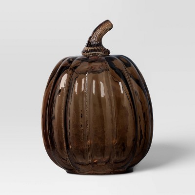 Glass Pumpkin Amber - Threshold™