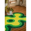 Lany Space Johann Banta Irregular Coral Design Rug - 4 of 4