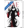 Trends International Wednesday: Season 2 (2025) - Morticia Dove Unframed Wall Poster Print Clear Push Pins Bundle 14.725" x 22.375" - 3 of 4