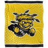Wichita State University Logo Dots Silky 50x60 Blanket, 1 Sided - 2 of 4