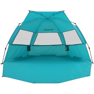 Outdoor Automatic Pop-Up Sun Shelter - Teal - Alvantor