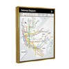 Stupell Industries New York City Urban Subway Diagram Chart Floater Canvas Wall Art - 3 of 4