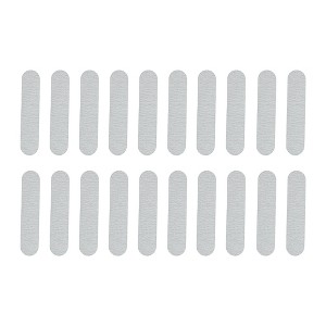 Unique Bargains Durable Straight Nail Files 20 Pcs - 1 of 4