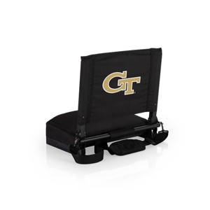 NCAA Georgia Tech Yellow Jackets Stadium Seat Cushion with Back Support - 1 of 4