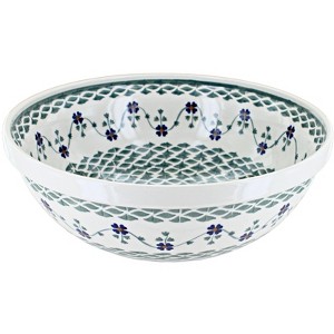 Blue Rose Polish Pottery M092 Manufaktura Large Serving Bowl - 1 of 1