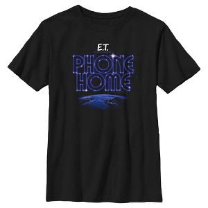 Boy's E.T. the Extra-Terrestrial Earth Phone Home T-Shirt - 1 of 4
