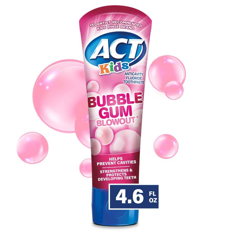 AT Kids&#39; Bubblegum Toothpaste - 4.6 fl oz, 1 of 10