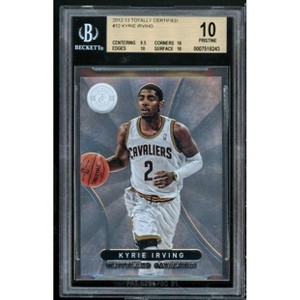 Kyrie Irving Rookie 2012-13 Totally Certified #12 (pop 4) (PRISTINE) BGS 10 - 1 of 2