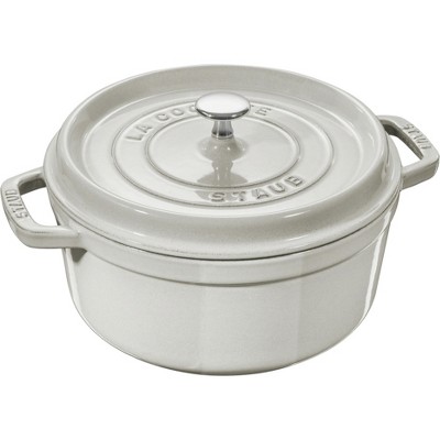 STAUB Cast Iron 4-qt Round Cocotte