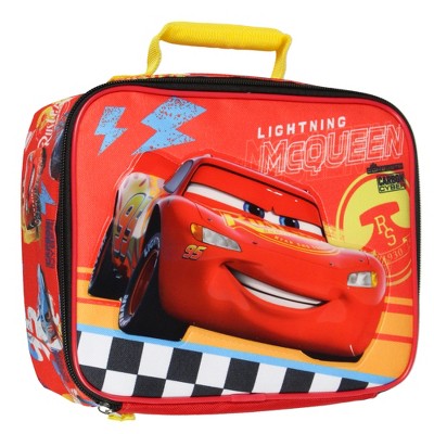 Disney Cars Lightning Mcqueen Lunch Box Carbon Cyber Kids Insulated ...