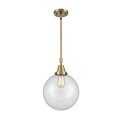 Beacon - 1 Light Stem Hung Mini Pendant In Industrial Style-14.13 Inches Tall and 10 Inches Wide