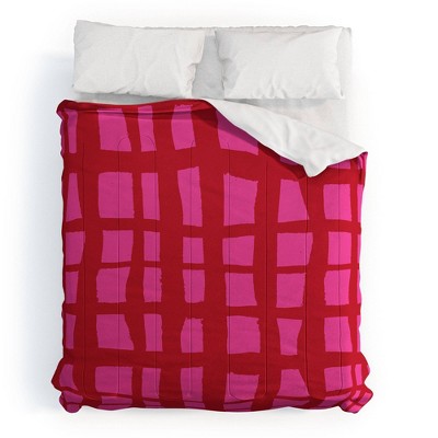 Camilla Foss Bold and Checkered Poly Comforter Set - Deny Designs