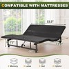 CENGHU Metal Adjustable Bed Frame, Full Bed Frame with Head and Foot Incline Wireless Remote Zero Gravity Quiet Motor, Antique Black, Full - 4 of 4