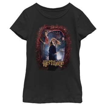 Girl's Harry Potter Hermione Secrets Frame T-Shirt