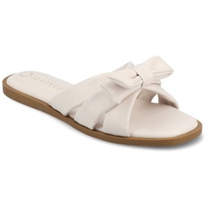 Journee Women's Prylin Flat Sandals - 1 of 4