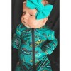 Boy's Ranky Roar Zip Up Footie - 2FlyCo - 3 of 3