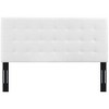 Modway Paisley Tufted Full / Queen Upholstered Faux Leather Headboard - 3 of 4