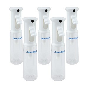 Creative Mark AquaMyst 300 ml Continuous Mist Spray Bottle - 5-Pack - Ergonomic Plant Mister - Water Mister Spray Bottle w/ Pre-Compression - 1 of 4