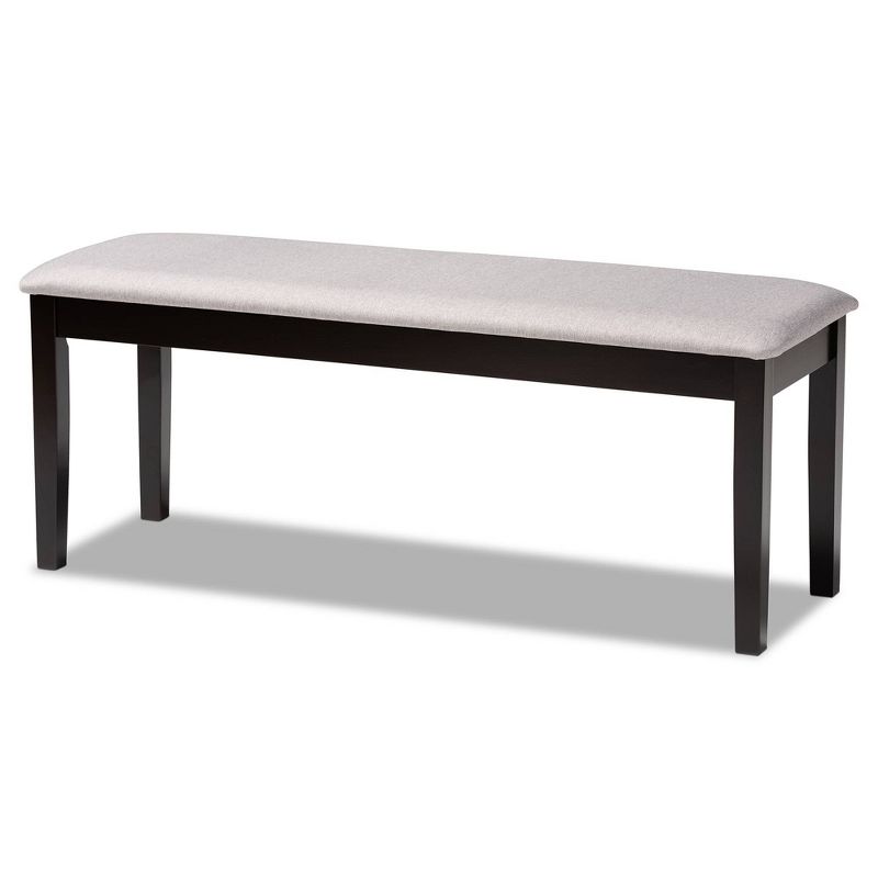 Teresa Fabric Upholstered and Wood Dining Bench - Baxton Studio, 1 of 8