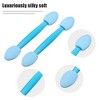 Unique Bargains Short Sponge Dual Sides EyeShadow Makeup Applicators Brushes Blue 25PCS - 3 of 4