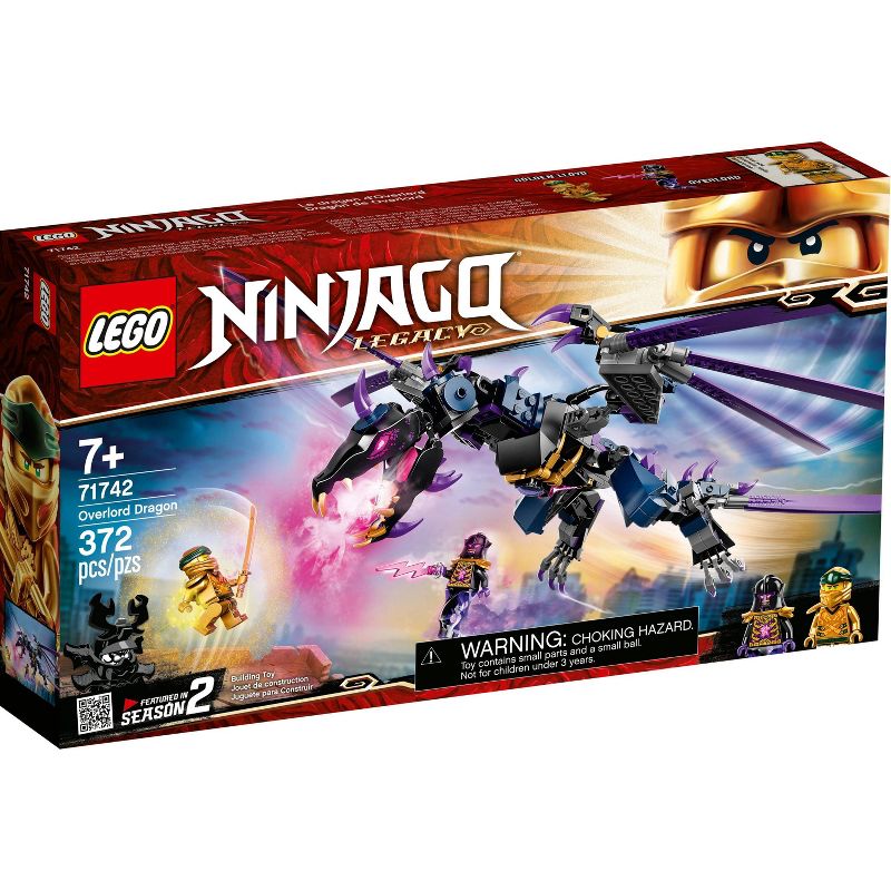 LEGO NINJAGO Legacy Overlord Dragon; Ninja Playset Building Kit Featuring Posable Dragon Toy 71742, 5 of 16