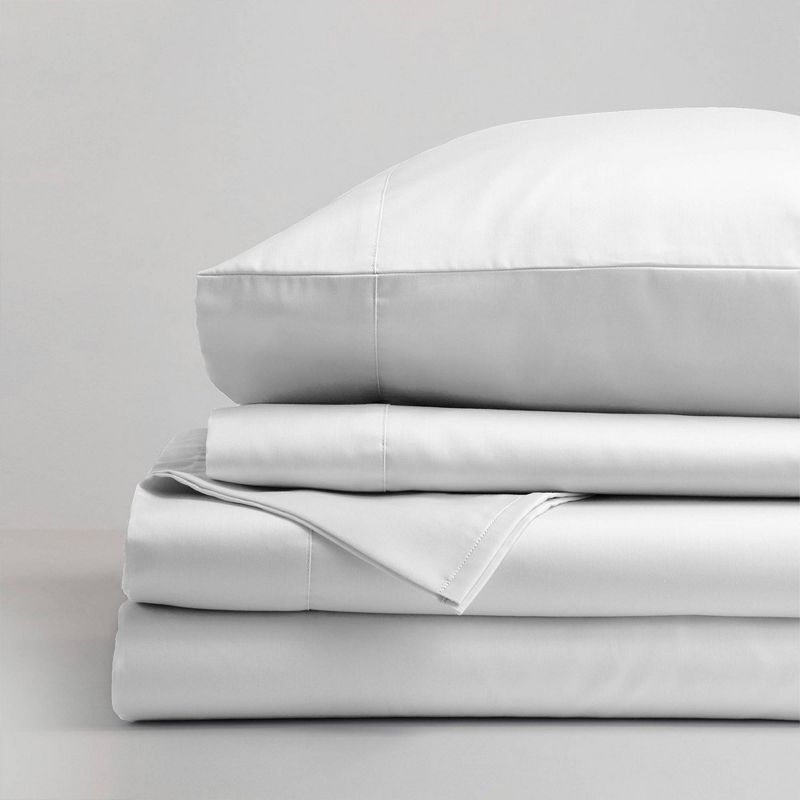 600 Thread Count Cotton Sateen Sheet Set - Aireolux, 5 of 9