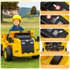 Infans Kids Ride on Dump Truck w/2.4G Remote Control Working Megaphone Sand Shovel - 4 of 4