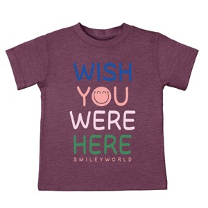 The Juniper Shop SmileyWorld Wish You Were Here Toddler Short Sleeve Tee - 1 of 4
