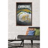 Trends International NFL Los Angeles Chargers - Helmet 19 Framed Wall Poster Prints - 2 of 4