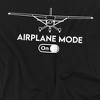 Men's Airplane Mode On Funny Pilot T-Shirt - 2 of 4