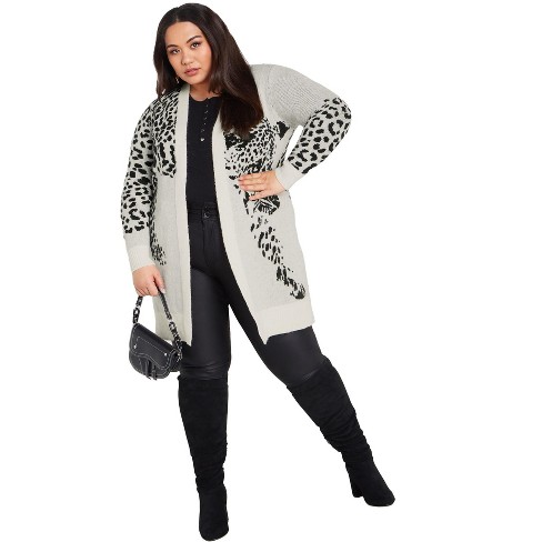 Leopard cardigan target hotsell