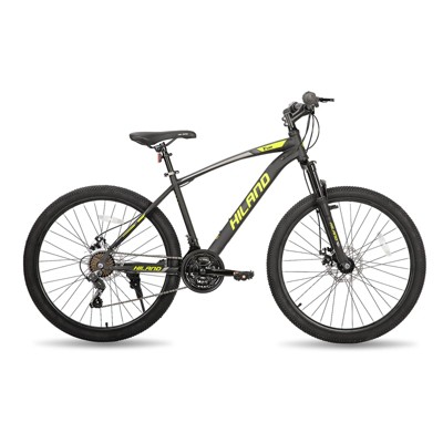 HILAND Ridge Mens Mountain Bike, 26 Inch - Yellow