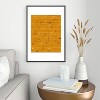 Becky Bailey Cactus Silk In Gold Metal Framed Art Print - Deny Designs - 2 of 4