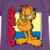 Girls' - Garfield - Garf Pixel Square Fitted Short Sleeve Graphic T-Shirt - 2 of 4