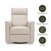 Namesake Willa Pro Power Glider Recliner with Power Lumbar - 3 of 4