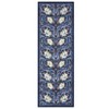 Floral Area Rug for Living Room Bedroom Soft Washable Vintage Rug Non Slip Low Pile Floor Carpet - 3 of 4
