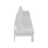 Meridian Furniture,Nizuc Water Resistant Fabric Outdoor Patio Modular Sofa - 3 of 4
