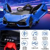 12V Ride On Car for Kids, Licensed Lamborghini Revuelto Electric Vehicle, Battery Powered Sports Car Toy for Boys & Girls - 2 of 4