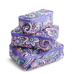Vera Bradley Women's Outlet Ripstop Essential Packing Cube Set