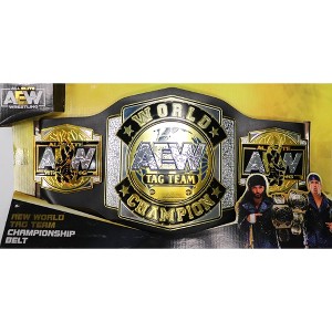 AEW Tag Team Toy Wrestling Belt Action Figure - 1 of 3