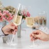Pavilion Gift Company - 50th Anniversary  -  Gift Boxed 7 oz Glass Toasting Flute Set - Drinkware - 2 of 4